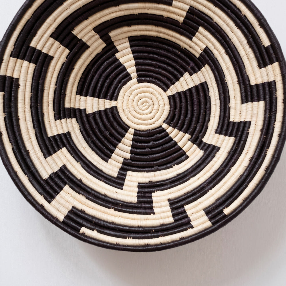 Large Tribal Shield Basket